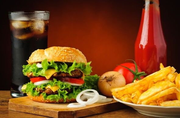 Comida prejudicial